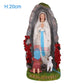 7.8 inch Our Lady Of Lourdes Saint Statue Holy Figurine Blessed Virgin Mary Religious Decor Statue Catholic Decoration