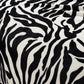 Super Comfortable Soft Mink Felting Blanket Zebra Striped Pattern Floral Blanket Thrown On The Sofa / Bed / Travel Breathable