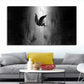 The Angel Lucifer Falls From Heaven Canvas Painting Black Wings Anime Posters and Prints for Living Room Decoration Cuadros