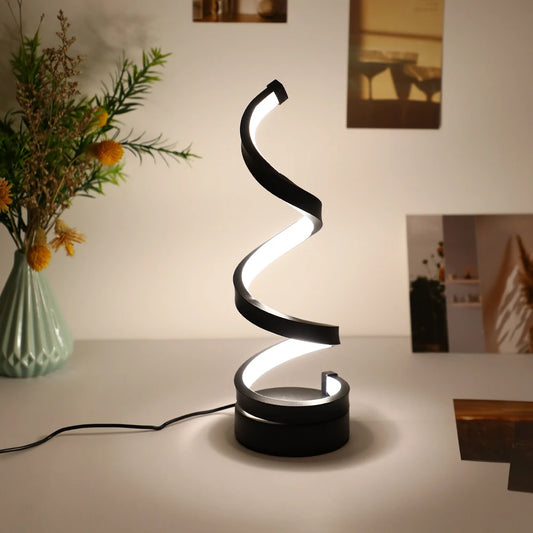 1PC Modern Simple Table Lamp Bedroom Bedside Desk Creative Art Decorative Table Lamp