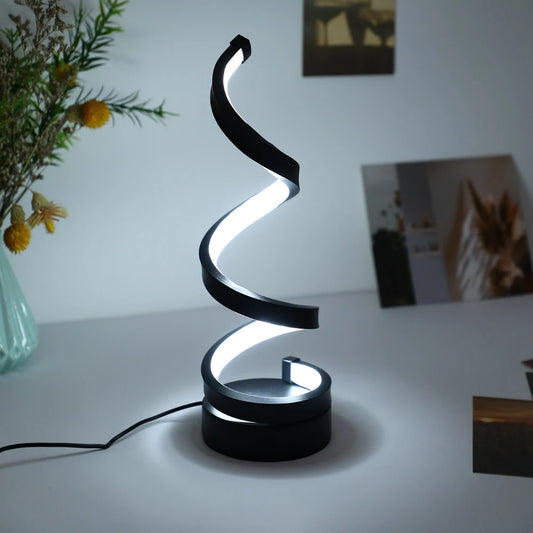 1PC Modern Simple Table Lamp Bedroom Bedside Desk Creative Art Decorative Table Lamp