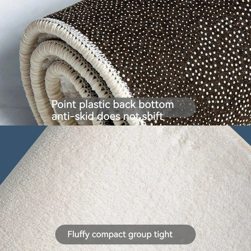 UNO Card Doormat High-grade Rectangle Antislip Carpet for Bathroom Reverse UNO Mat Kitchen Fluffy Thickening Bedroom Bedside Rug