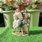 21cmH Figurines Decorations Holy Family Statue Figurines Holiday Sculpture Tabletop Scenes Festival Gift Home Decor