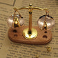Mini Vintage Balance Scales Ornament Miniature Accessories Metal Antique Justice Scale Model Home Office Desktop Decoration