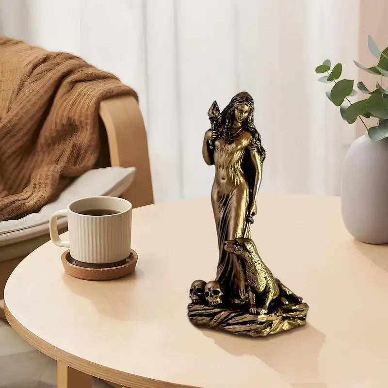 Venus Statue Resin Goddess Sculpture Figurine Portable Resin Witchy Spiritual Figurine For Balconies Homes Courtyards