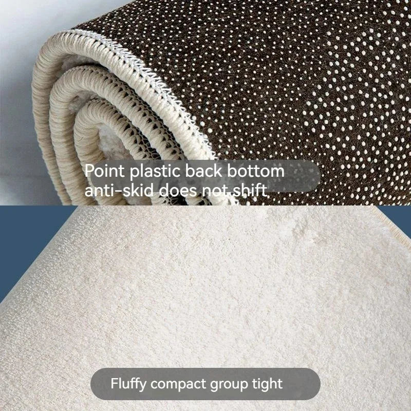 UNO Rug Doormat S-grade Rectangle Antislip Carpet for Bathroom UNO Reverse Carpet Kitchen Fluffy Thickening Bedroom Bedside Rug