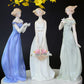 Europe Ceramic Beauty Figurines Home Furnishing Crafts Decoration Western Porcelain handicraft Ornament Wedding Gift