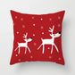 Christmas Pillow Case Cute Cartoon Santa Claus Elk Decorative Pillowcases Christmas Pillow Case Cover Christmas Pillow Case