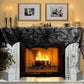 Halloween Decoration Lace Spider Web Skeleton Skull Tablecloth Black Fireplace Mantel Scarf Event Party Decoration Supplies