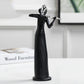 Nordic Creativity Band Character Series Statuut 27/28cm Violist Figurines Morden Home Decor Crafts Decoratie Sculptuur