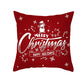 Christmas Cushion Cover Cartoon Santa Claus Elk Party Merry Christmas Decorative Pillowcase Christmas Pillow Case Cushion Cover