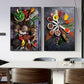 Küche Wandkunst Bilder Gewürze Kräuterkocher Poster und Drucke Nordic Home Decor Leinwand Malerei für Restaurants für Restaurants