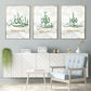 Modern goud marmeren groene islamitische kalligrafie Allahu akbar muur kunst canvas schilderij posters print foto woonkamer thuis decor