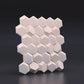 3D honeycomb design concrete wall tile silicone mold cement floor tile mold home decoration TV wall background wall tile mold