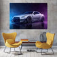 Sport Car Grey Nissan GTR Carteles y estampados de asuntos de pared para la sala de estar Decoración del hogar Pintura sin marco