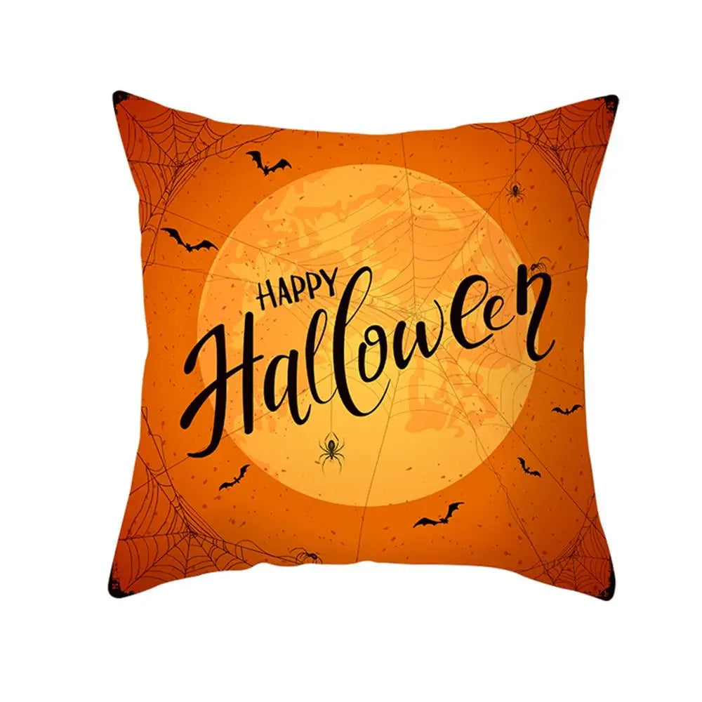 Pumpkin Cushion Cover Halloween Decoration Happy Halloween Party Supplies Halloween 2023 Decor For Home Halloween Accessories