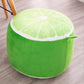 Tabouret gonflable épaississeur de coton coton caricature en peluche 3d fruit chaise pouf gonflable charmant enfants tabourets coussins portables 1pc