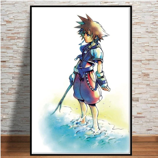Nordic Poster New Video Game Anime Movie Pop Kingdom Hearts Posters and Prints Canvas Painting Wall Art Pictures Home Decoration