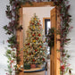 Luxury Artificial Christmas Pine Cones Wreath Round Vine Garland Flowers Door Hanging Wall Window Wedding Party Christmas Decor