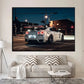 Nissan Tuning GT R R35 White Super car Posters and Prints Modern Wall Art Picture Canvas Painting for Living Room Decor Unframed