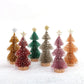 Shaped Christmas Tree Pine Needle Christmas Tree Desktop Window Display Pine Needle Christmas Tree Mini Christmas Decorations