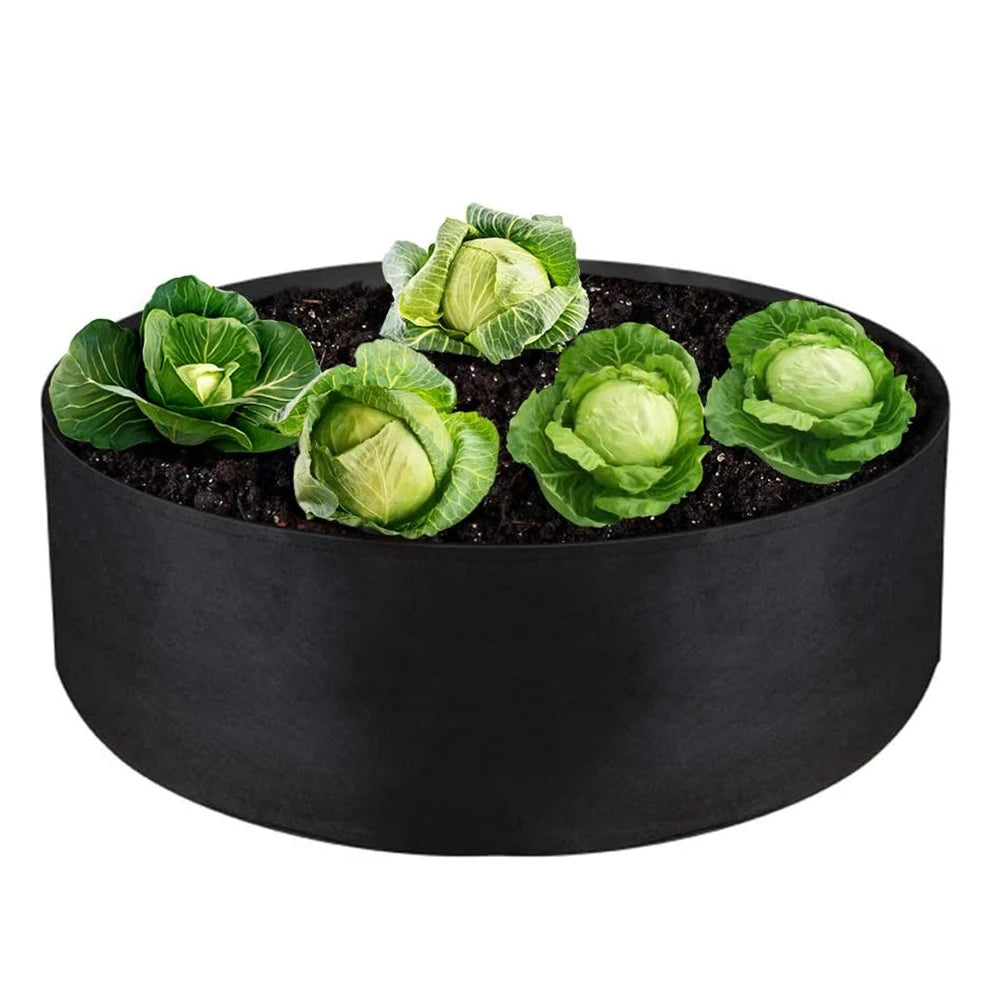 10/40/50/100 Gallons Fabric Garde-lit surélevé Lit Round Plantant Planter des sacs de croissance