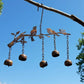 Birds deslumbrantes sinos de cenário de vento para jardim ao ar livre e enfeites de quarto interno