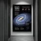 Affiches et imprimés Space Planet System Milky Way Universe Infographic Wall Art Toivas Paintes pour le salon DÉCOR HOME