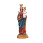 A Virgem Maria segurando a figura de Jesus Cristo Casa Ornamento Religioso de Decoração de Natal Crafts