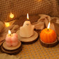 Ghost Scented Candle Burning Candles Soy Wax Scented Cute Novelty Spooky Votive Pumpkin Candles For Dining Table Birthday