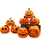 Halloween Pumpkin Lantern Skull Pumpkin Lantern Suitable For Desktop Bookshelf Cloak Family Party Night Light Led Decoration