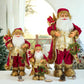 New Year 2023 Christmas Decorations For Home Height 30cm 45cm Santa Claus Doll Children's Gifts Window Ornaments Navidad