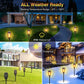 12LED Solar Flame Light Outdoor, impermeável 12Leds Toches Lâmpada de paisagem para pátio ao ar livre jardim, decorações de Halloween