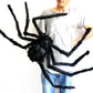 30cm/50cm/75cm/90cm/125cm/150cm/200cm Black Spider Halloween Decoration Haunted House Prop Indoor Outdoor Giant Decor