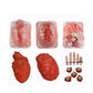 Halloween Decoration Fake Bloody Heart Prop Rubber Organs Squishies Human Size Torso Prop Halloween Bloody Body Parts