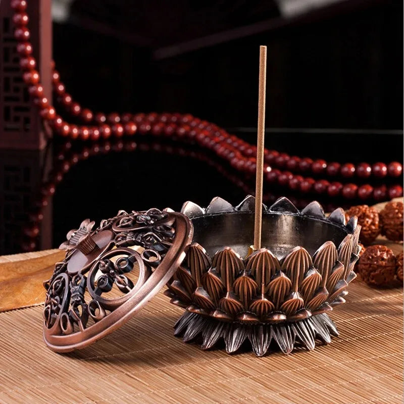 Burner di incenso retrò Dragon Holder Burner Incenso Mini Sandalwood Censer Home Office Decoration Decoration Craft Craft