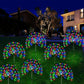 LED Solar Power Lights Firework Garden Decoration Fairy Lights Waterproof Outdoor Dandelion Lawn Lamp For Patio Path