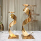 Gold Flower Road Lead Metal Wedding Table Centerpieces Event Vase Party Flowers Rack Home Hotel Decoration 5 PCS/ Lot