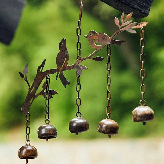 Birds deslumbrantes sinos de cenário de vento para jardim ao ar livre e enfeites de quarto interno