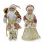 New Year Christmas Santa Claus Doll Figurine For Home Decor accessories Navidad Tree Ornaments 45cm Big Standing Figure 2023