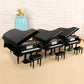 Handmade Wooden Musical Instruments Collection Decorative Ornaments Mini Piano Miniature Model Decoration Gifts