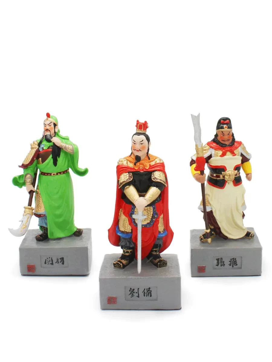 Romance créative des trois royaumes Historical Figure Statue Home Living Room Office Decoration