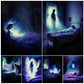 Ghosts Around Mysterious Horror Ai Art Poster e stampa Ghosts by the becone vintage wall art tela che dipinge decorazioni per la casa