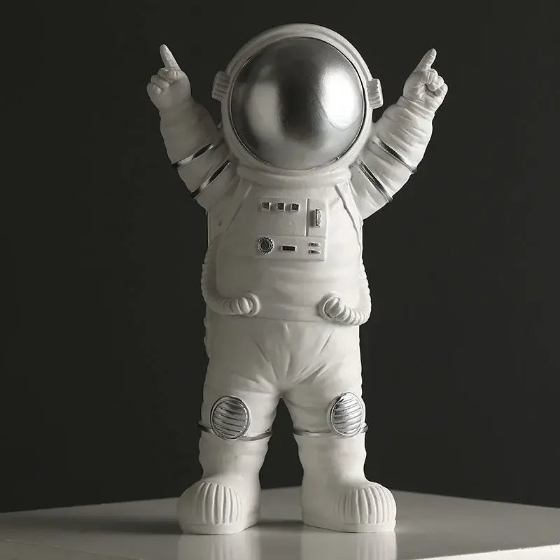 1set Astronaut Figure Statue Figurine Spaceman Sculpture Educational Toy Desktop Home Decoration Astronaut Model For Kids Gift