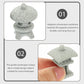 4 PCS Zen Garden Decor Mini Ornaments Statue Jardinería Mesa de arena arenisca de arenisca