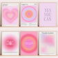 Pink Trendy Engel Nummer Energie Aura Spirituelle Zitate Yoga Poster Leinwand Malerei Wandkunst Bilder Heimzimmer Dekor Geschenk