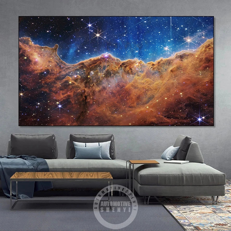 Space Telescope Immagini poster dipinti di tela esplorano universo magnifici stampe per immagini artistiche da parete per decorazioni per la casa del soggiorno