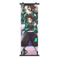 Arte de pared de anime Kimetsu no Yaiba Canvas Fotografías de pintura moderna Coster Demon Slayer de plástico Decoración del hogar colgante