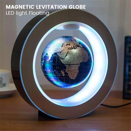 O/c forma levita lampada levitazione magnetica globe a led lampada galleggiante floating globe luci del capezzale per novità regalo di Natale