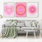 Pink Trendy Engel Nummer Energie Aura Spirituelle Zitate Yoga Poster Leinwand Malerei Wandkunst Bilder Heimzimmer Dekor Geschenk